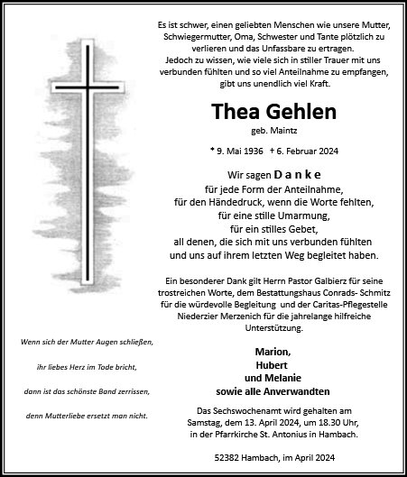 Thea Gehlen