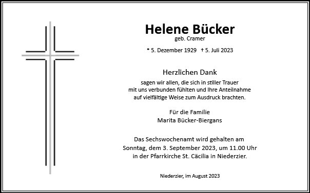 Helene Bücker