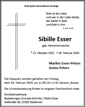 Sibille Esser