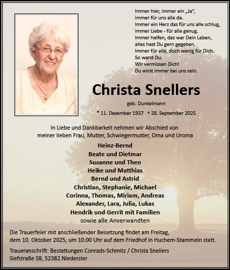 Christa Snellers