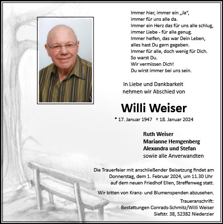 Willi Weiser