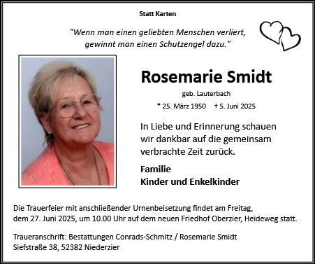 Rosemarie Smidt
