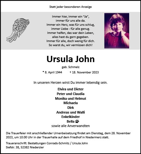 Ursula John