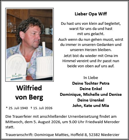 Wilfried von Berg