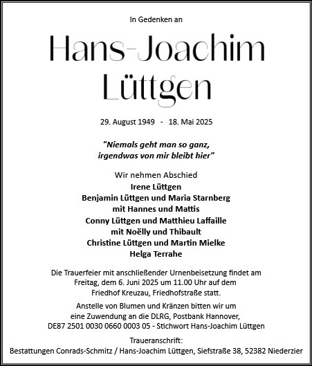 Hans-Joachim Lüttgen