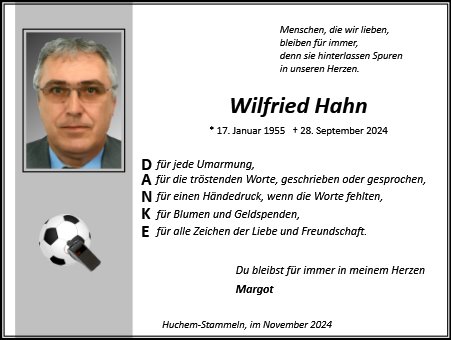 Wilfried Hahn