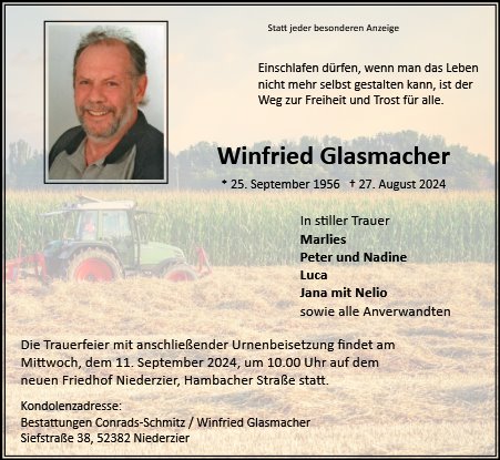 Winfried Glasmacher