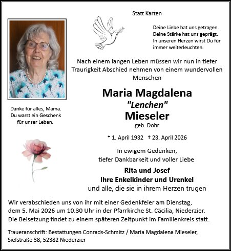 Maria Magdalena Mieseler