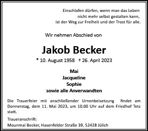 Jakob Becker