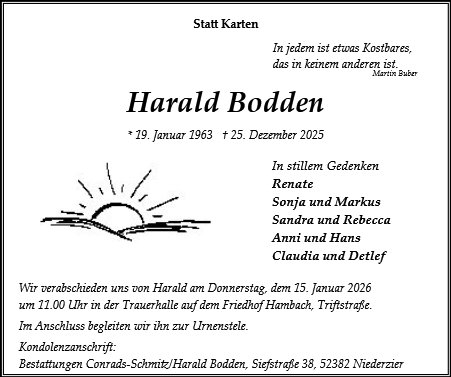 Harald Bodden