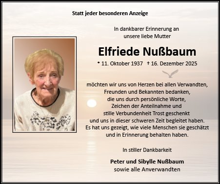 Elfriede Nußbaum