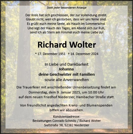 Richard Wolter