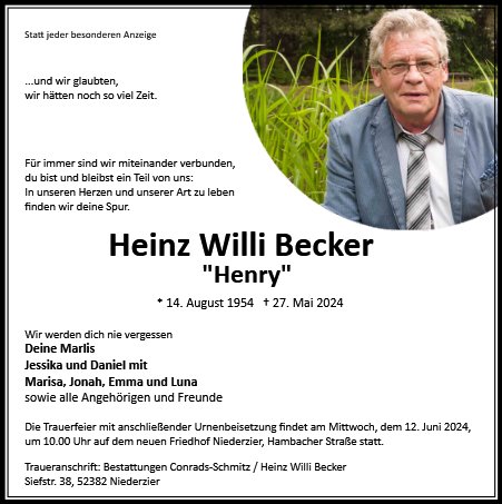 Heinz Willi Becker