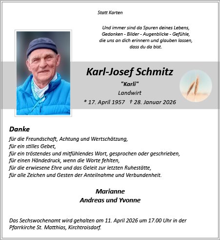 Karl Josef Schmitz