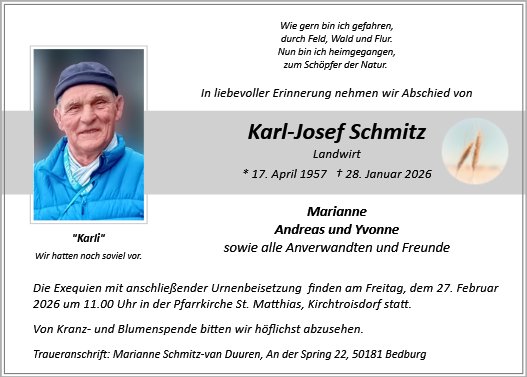 Karl Josef Schmitz