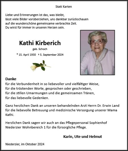 Kathi Kirberich