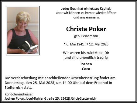 Christa Pokar