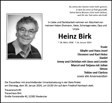 Heinz Birk