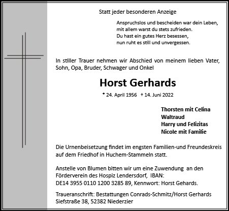 Horst Gerhards