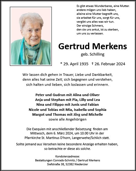 Gertrud Merkens