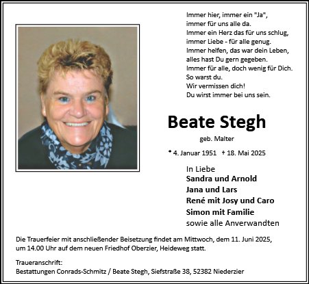 Beate Stegh
