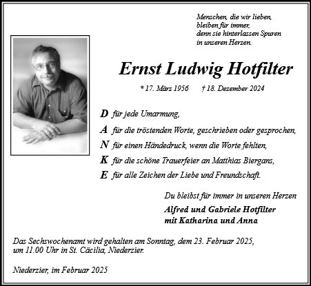 Ernst Ludwig Hotfilter