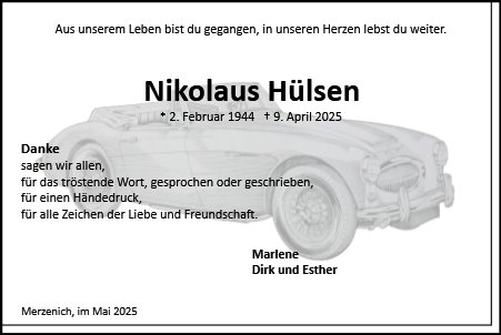 Nikolaus Hülsen