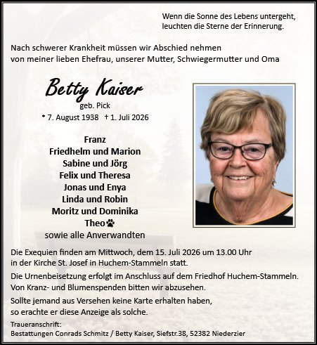 Betty Kaiser