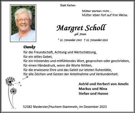 Margret Scholl