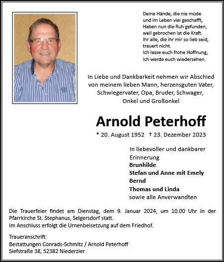 Arnold Peterhoff