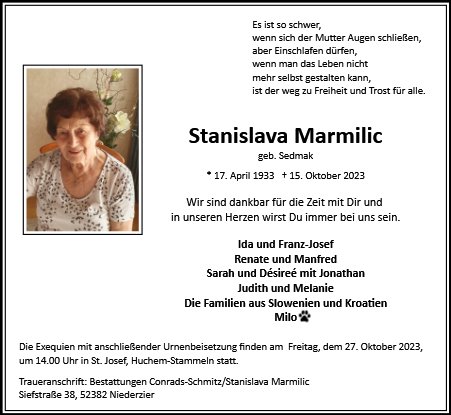 Stanislava Marmilic