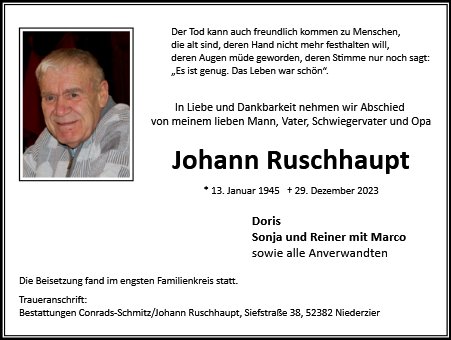 Johann Ruschhaupt