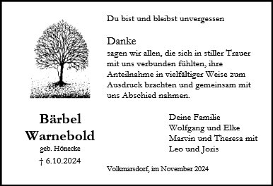 Bärbel Warnebold