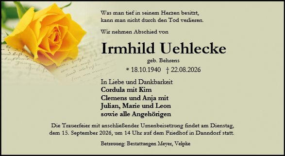 Irmhild Uehlecke