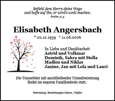 Elisabeth Angersbach