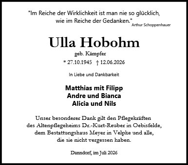 Ulla Hobohm