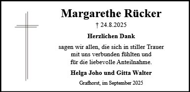 Margarethe Rücker