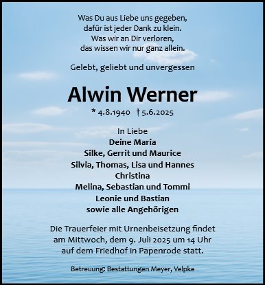 Alwin Werner