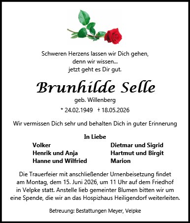 Brunhilde Selle