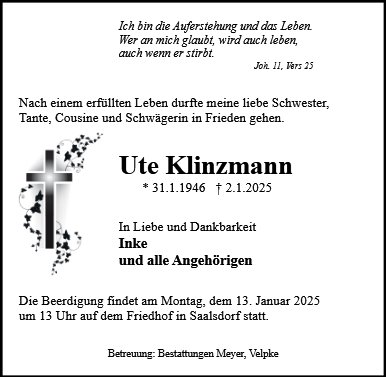 Ute Klinzmann