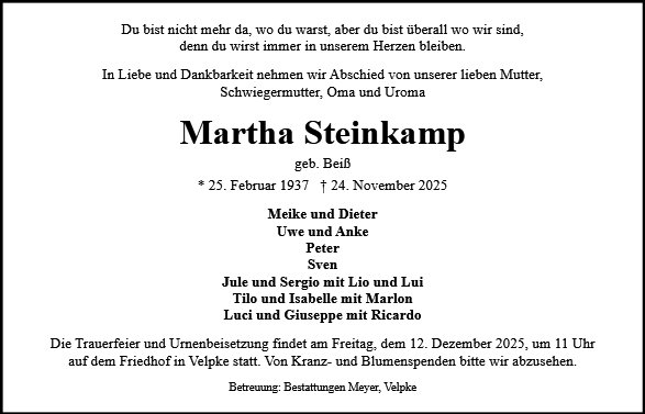 Martha Steinkamp