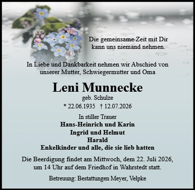 Leni Munnecke