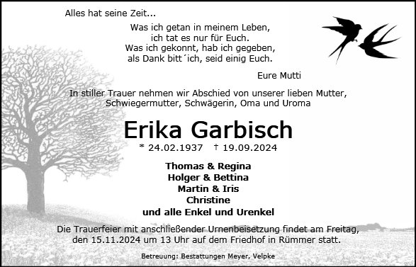 Erika Garbisch