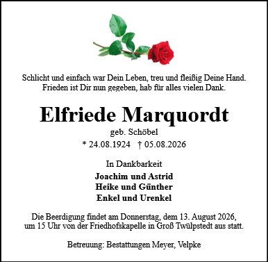 Elfriede Marquordt