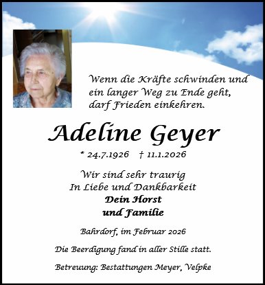 Adeline Geyer
