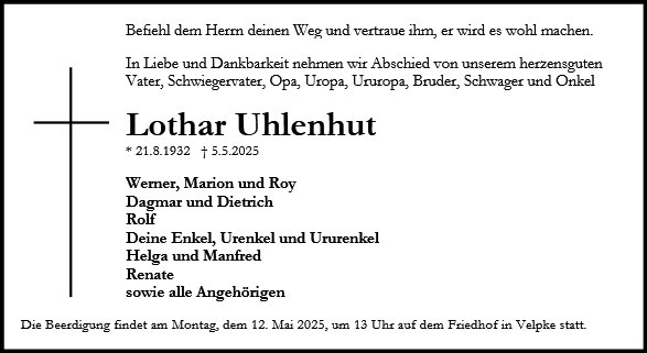 Lothar Uhlenhut