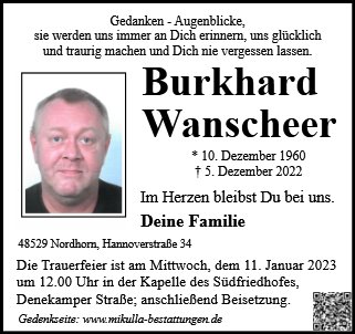 Burkhard Wanscheer