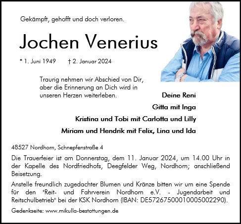 Jochen Venerius