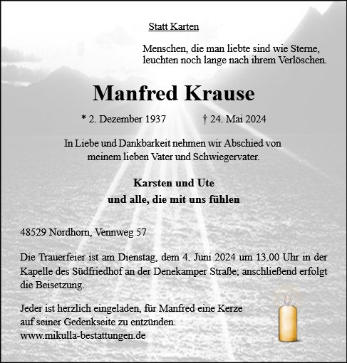 Manfred Krause