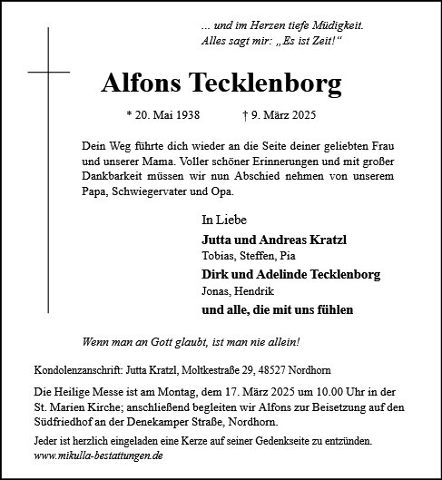 Alfons Tecklenborg